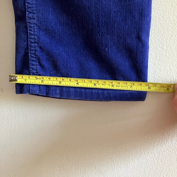 Talbots Cobalt Blue Petite Corduroys - Picture 9 of 9